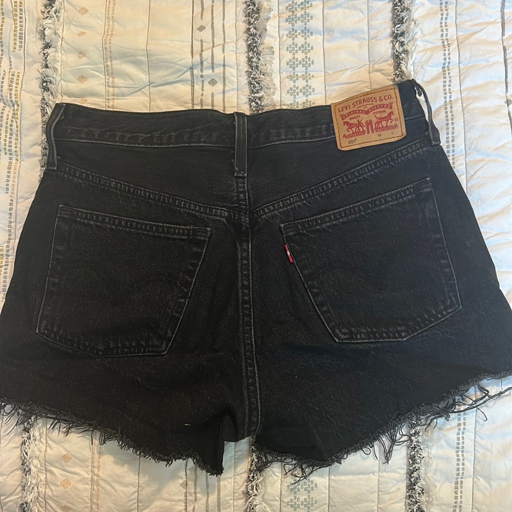 Levi shorts- black, size 27